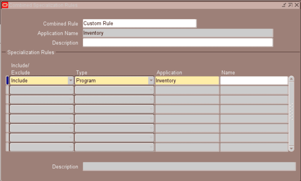 Specialization Rule Concurrent Managers Oracle eBS