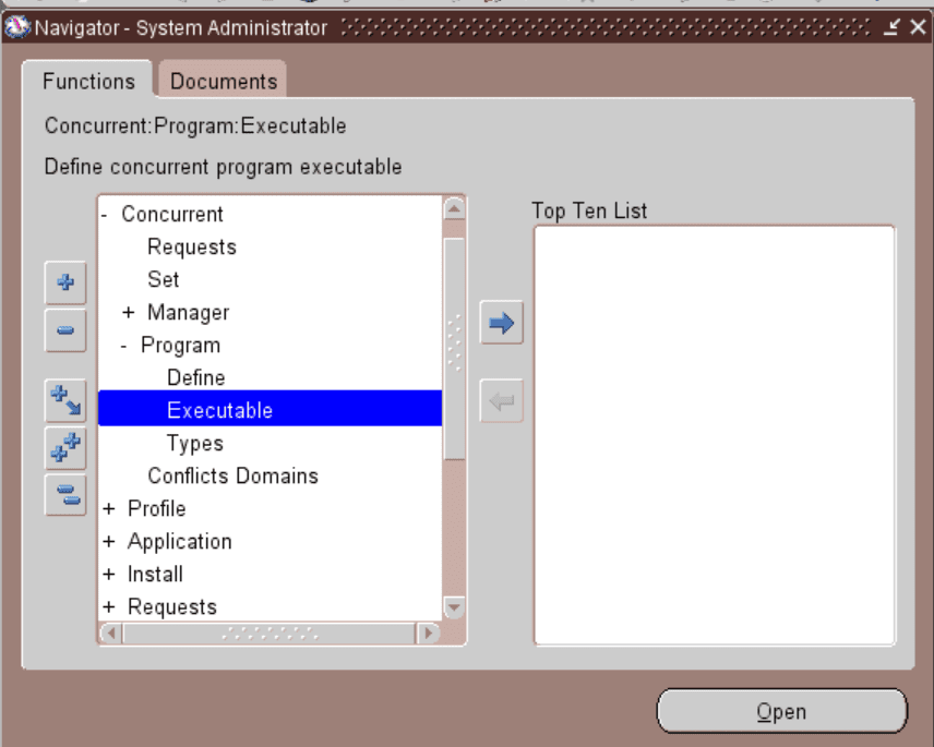 Register Concurrent Program Executable in Oracle Apps R12