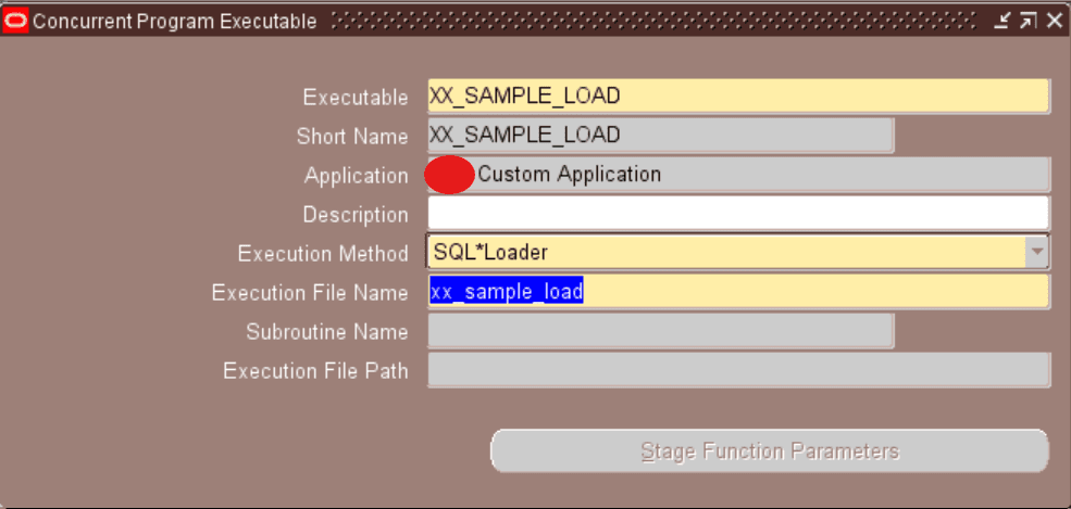 SQL*Loader Concurrent Program in Oracle Apps