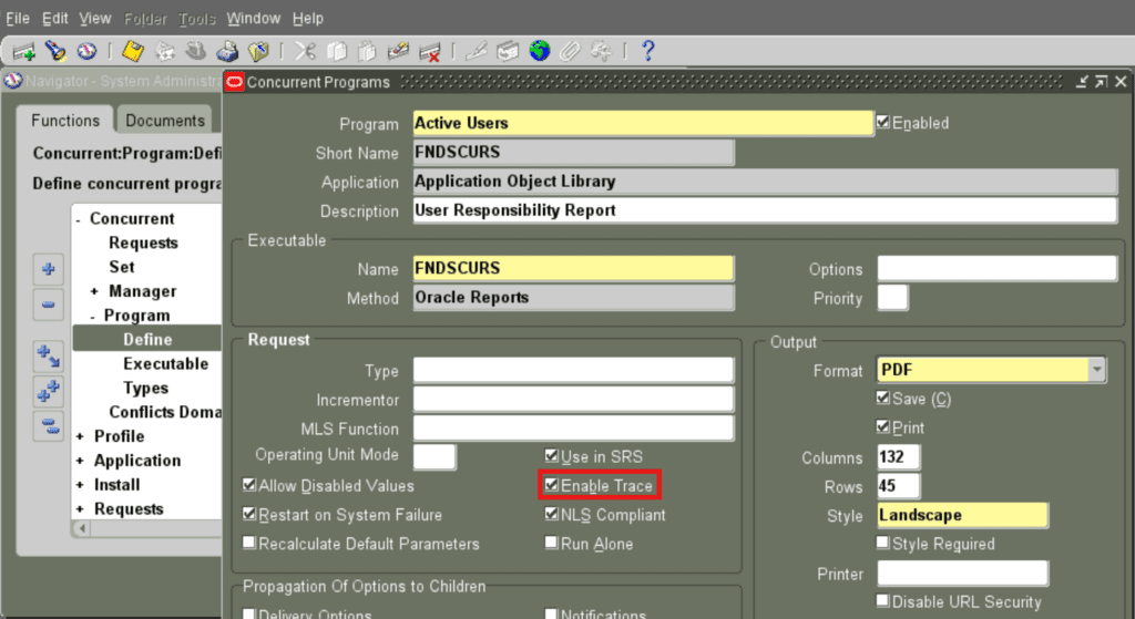 Oracle Performance Tuning with Concurrent Program Oracle Apps R12