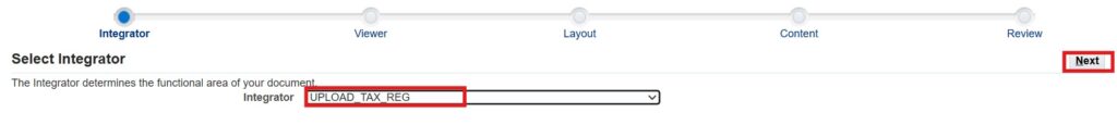 create document oracle web adi