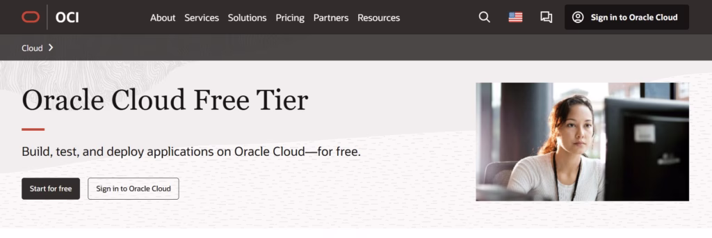 Create Oracle Cloud Account Free Tier